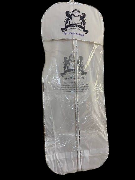 Garment Bag with Care Panel