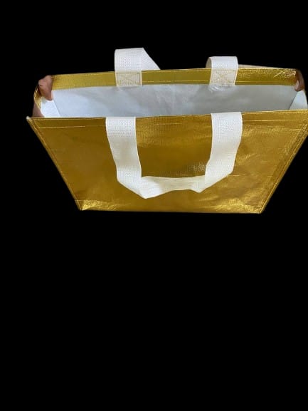 Metallic Finish Tote Bag